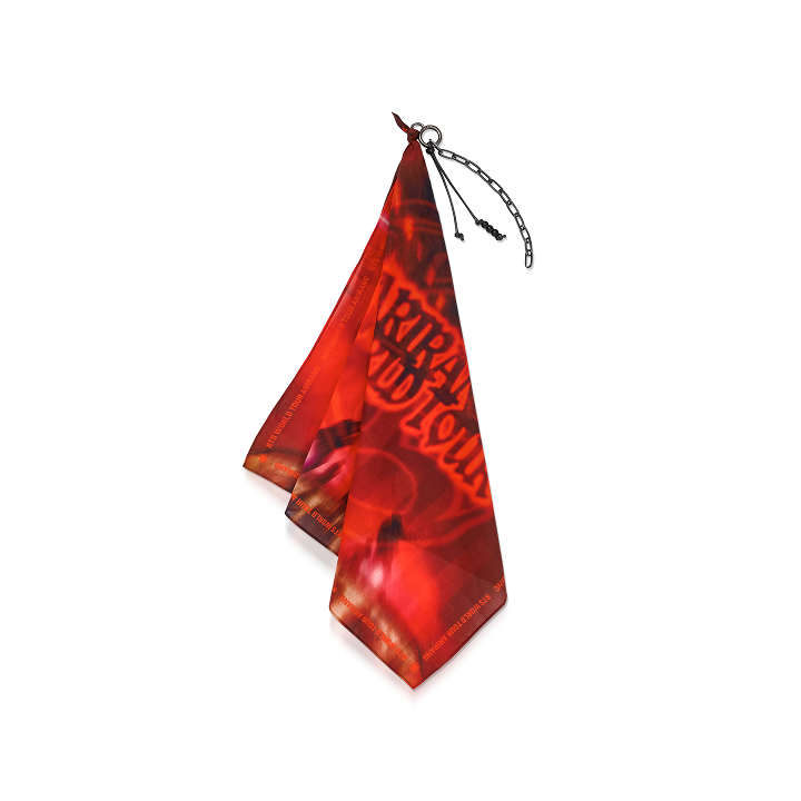 BTS World Tour ARIRANG Merch 2nd Drop Bandana Keyring Set