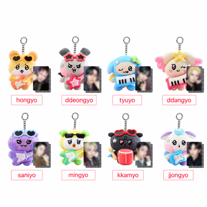[PREORDER] MIGHTEEZ Plush Keyring – Rockstar – MIGHTEEZ Rock The Stage