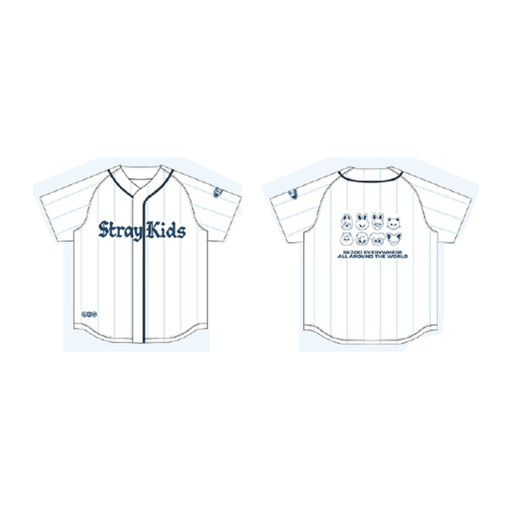 [PREORDER] Stray Kids Baseball Jersey – SKZOO Everywhere All Around The World China