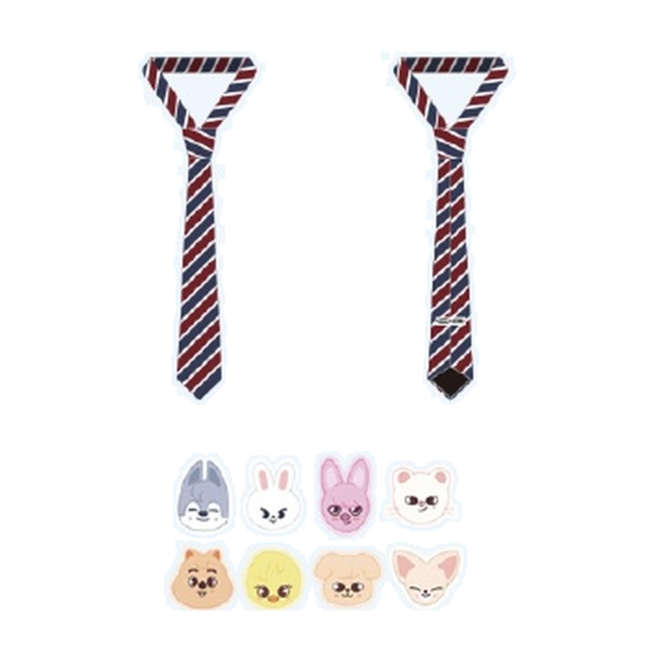 [PREORDER] Stray Kids SKZOO Necktie Set – SKZOO Everywhere All Around The World China