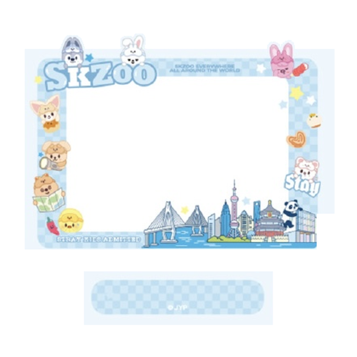 [PREORDER] Stray Kids SKZOO Acrylic Message Board – SKZOO Everywhere All Around The World China