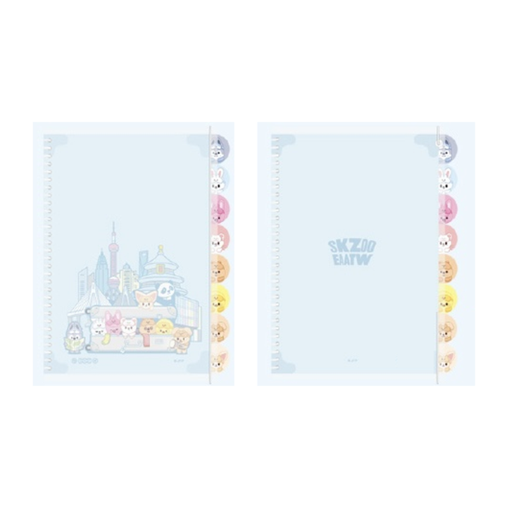 [PREORDER] Stray Kids SKZOO Index Note – SKZOO Everywhere All Around The World China