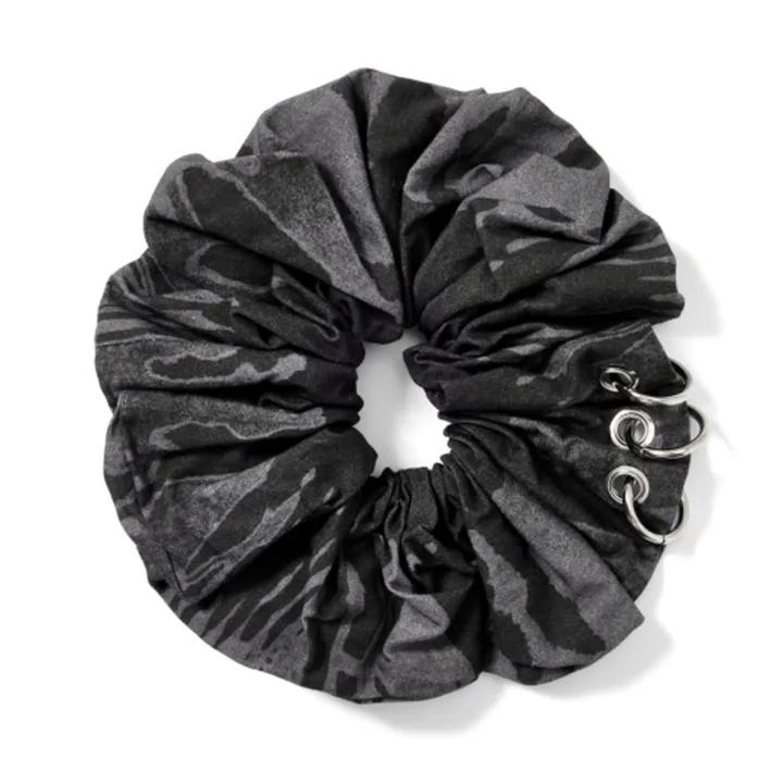 BTS World Tour ARIRANG 2nd Drop Scrunchie, back view of the scrunchie