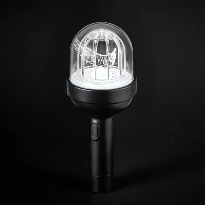 EVAN official light stick, angled view of the complete light stick