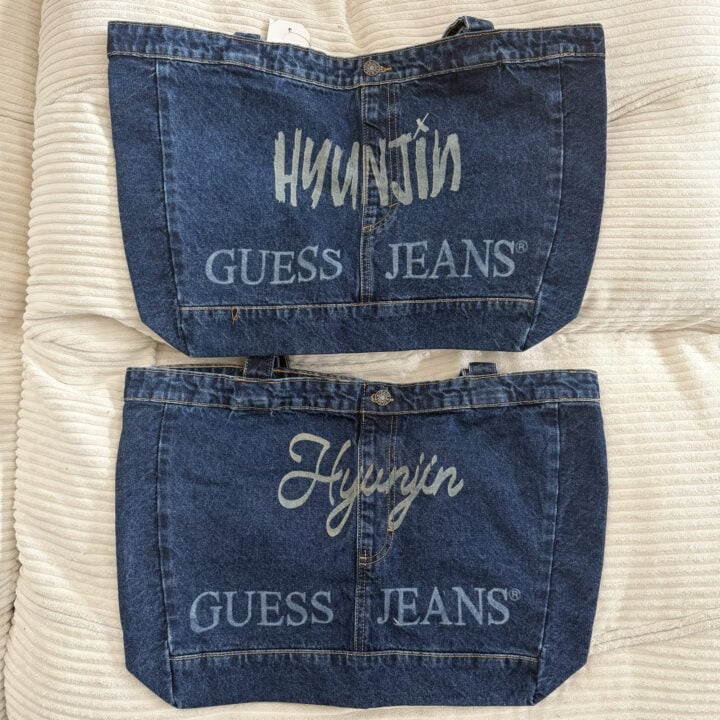 [IN STOCK] Hyunjin Guess Tote Bag