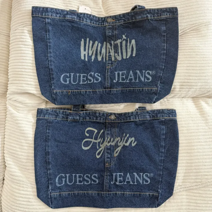 Hyunjin Guess Tote Bag