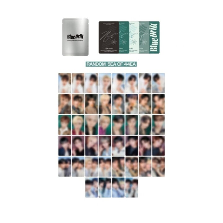 Random Photocard Pack from the ATEEZ 8th Anniversary Exhibition: BLUE DRIFT collection
