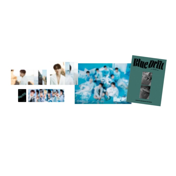 Photobook: Blue Drift from the ATEEZ 8th Anniversary Exhibition: BLUE DRIFT collection