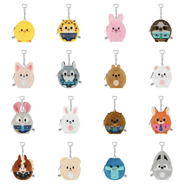 [PREORDER] ZOOTOPIA 2 × SKZOO Hong Kong Pop-Up – Plush Coin Pouch