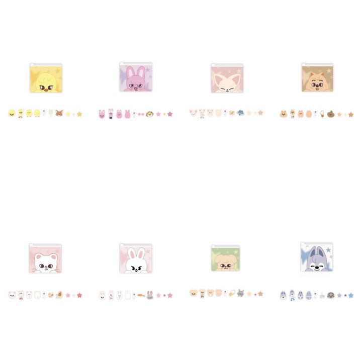 [PREORDER] ZOOTOPIA 2 × SKZOO Hong Kong Pop-Up – Zipper Pouch & Sticker Set