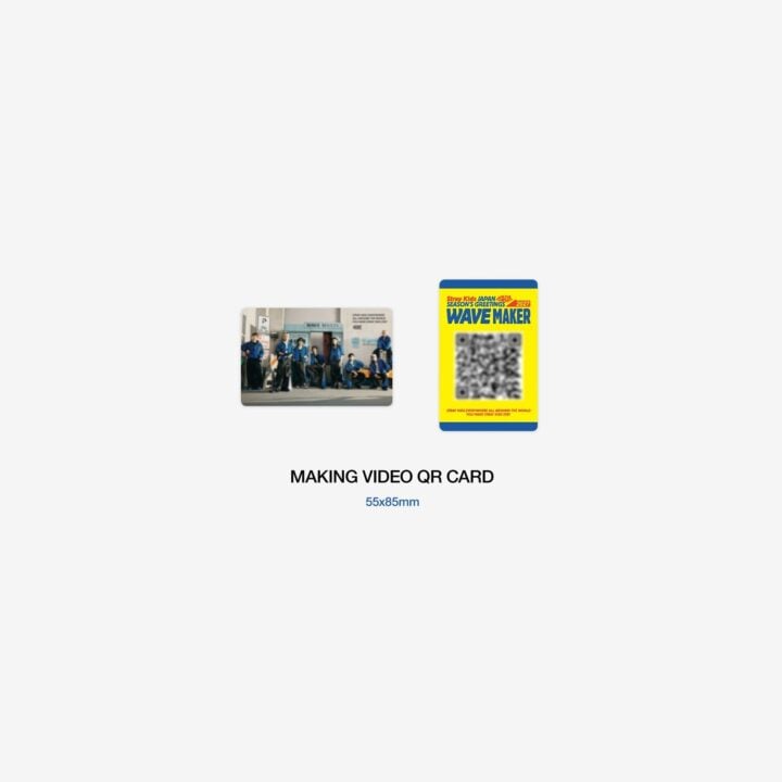 [PREORDER] Stray Kids Japan Season’s Greetings 2027 “WAVE MAKER” Standard Edition + Photocard Set + Random Unit Photocard - Image 6