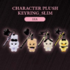 BLACKPINK CHARACTER PLUSH KEYRING SLIM - DEADLINE POP UP