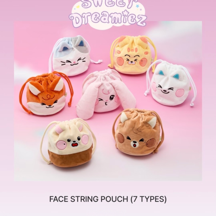 [PREORDER] NCT Dream Sweet Dreamiez Pop-up Face String Pouch