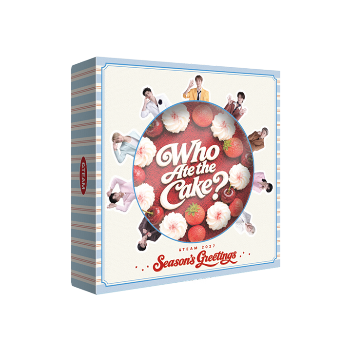 &TEAM Who Ate the Cake? 2027 Season's Greetings box