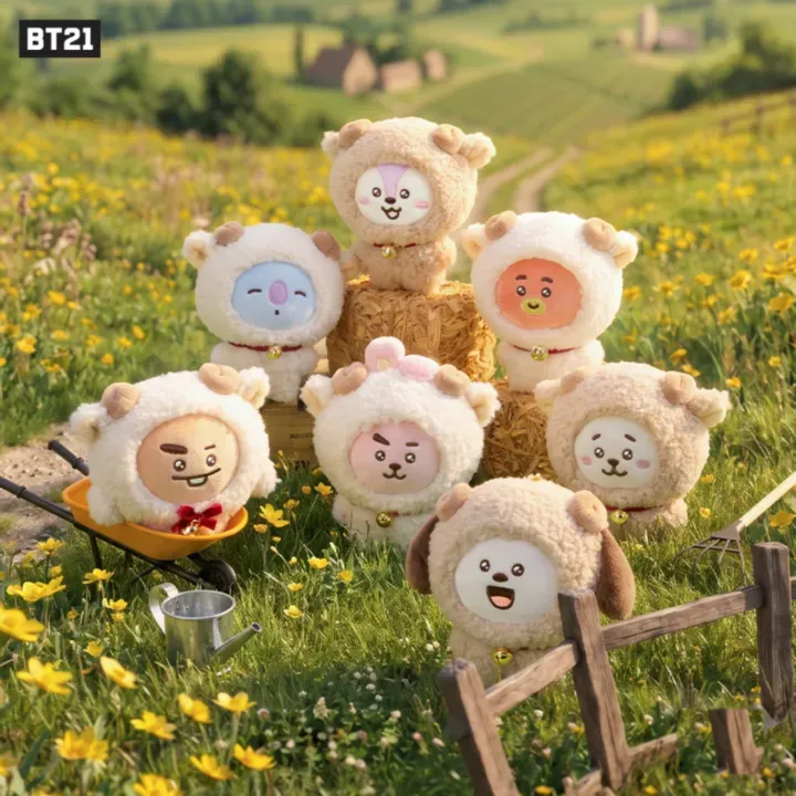 BT21 Fluffy New Year product photography