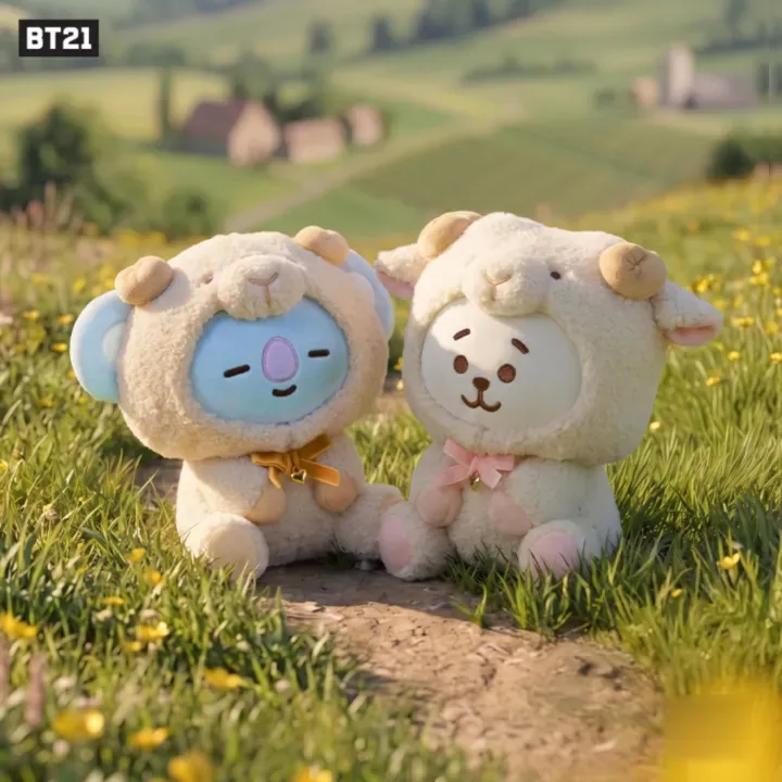 BT21 Fluffy New Year product photography