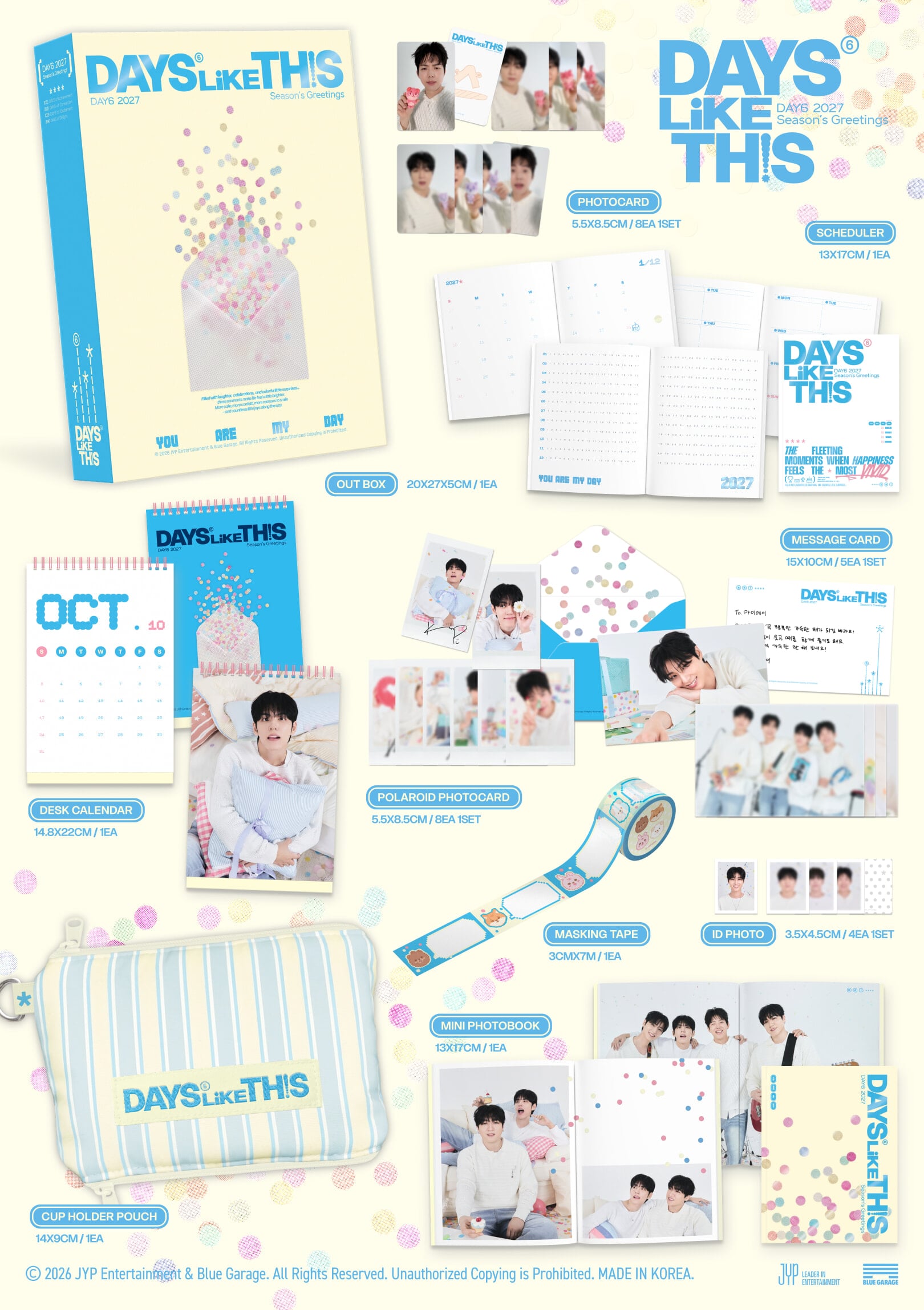 DAY6 DAYS LIKE THIS complete package contents
