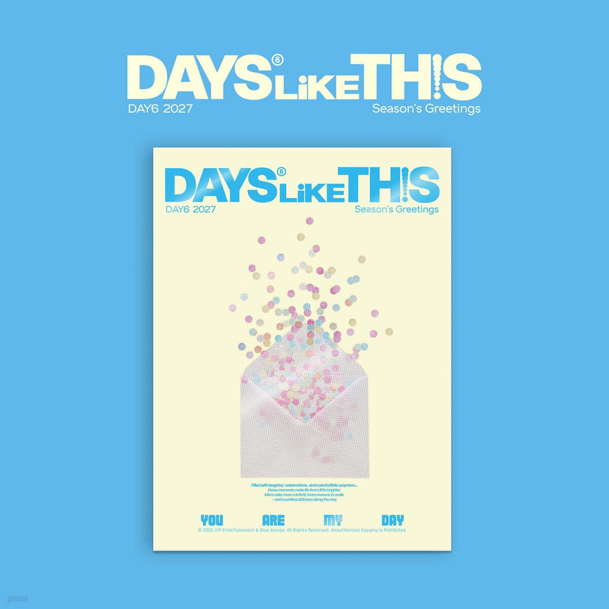 DAY6 DAYS LIKE THIS 2027 Season's Greetings box