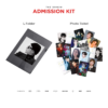 DFESTA THE ORIGIN Admission Kit folder and multi-artist photo ticket design preview on white