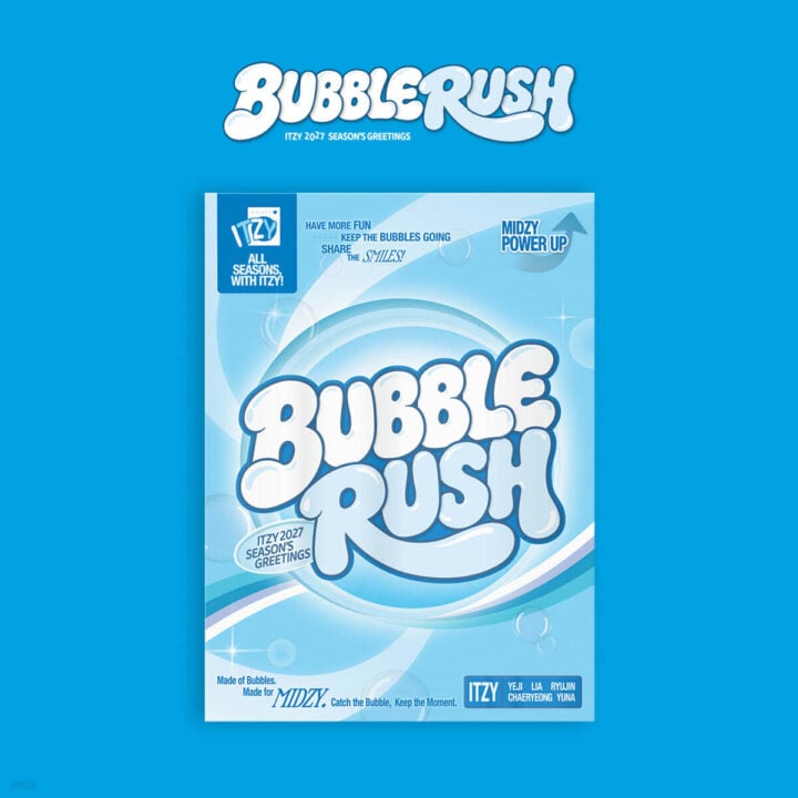 ITZY BUBBLE RUSH 2027 Season's Greetings box