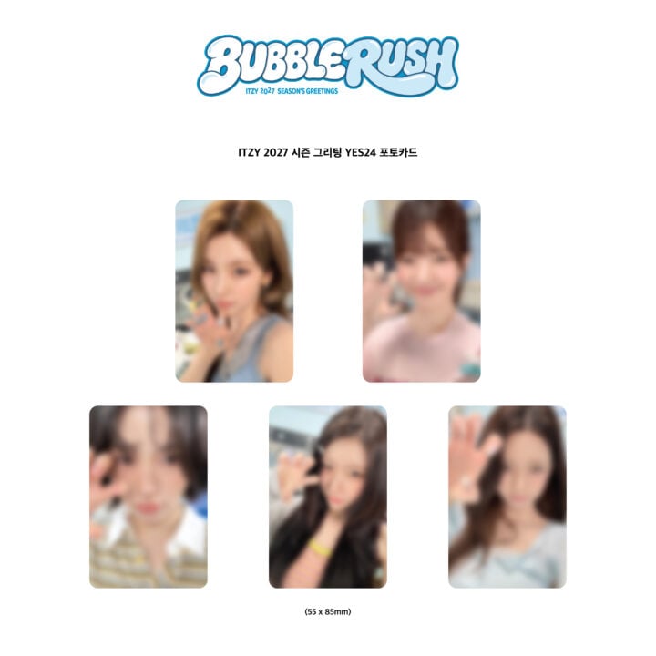 ITZY 2027 Season's Greetings YES24 bonus photocard preview