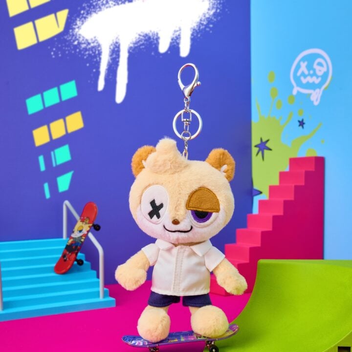 EVAN Gliddy Plush Keyring