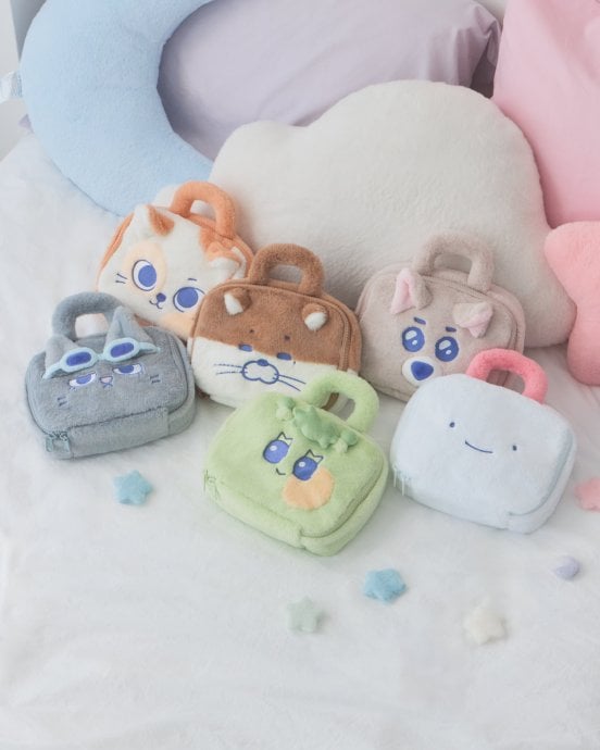 BOYNEXTDOOR BBNEXDO in Sweet Dreams — Travel Pouch product concept photograph