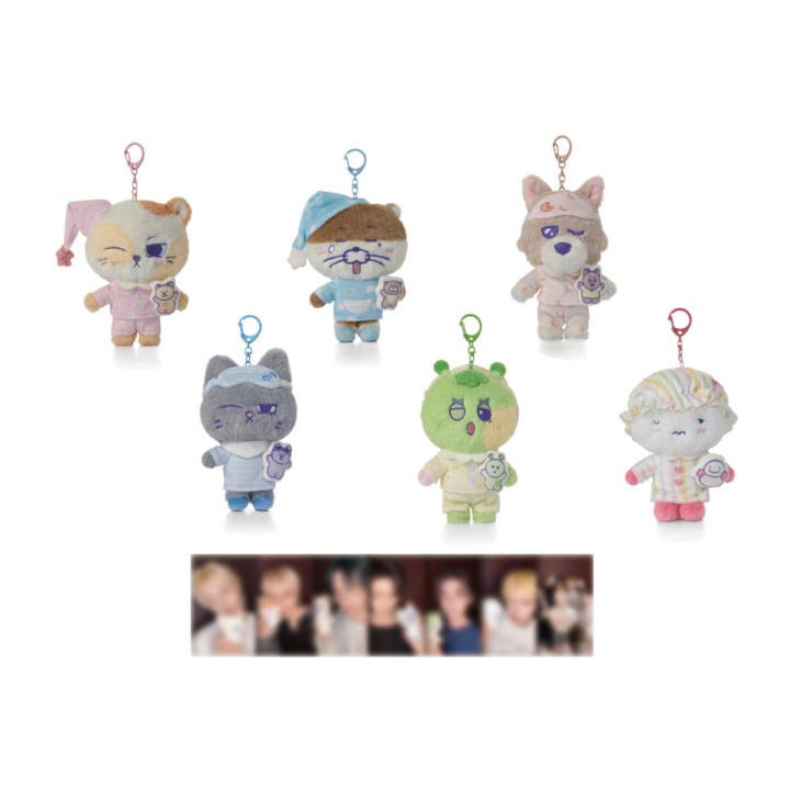 BOYNEXTDOOR BBNEXDO in Sweet Dreams Plush Keyring Set with Photocards