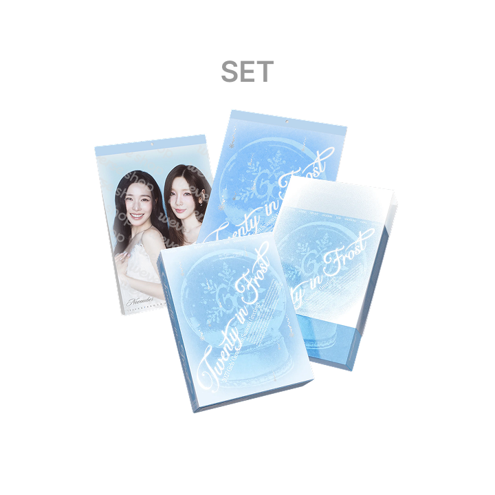 Girls' Generation 2027 Seasons Greetings Kit and wall calendar Set