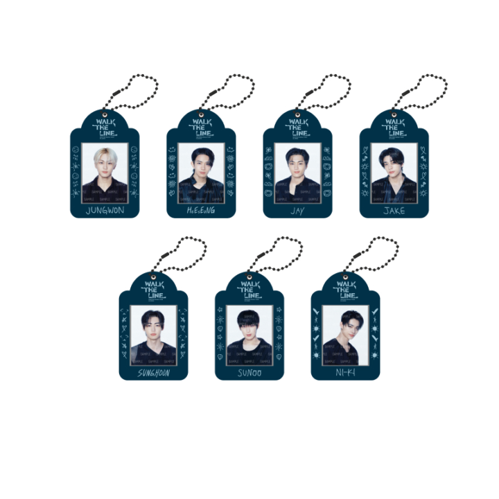 ENHYPEN Slider Photo Charm with Photo