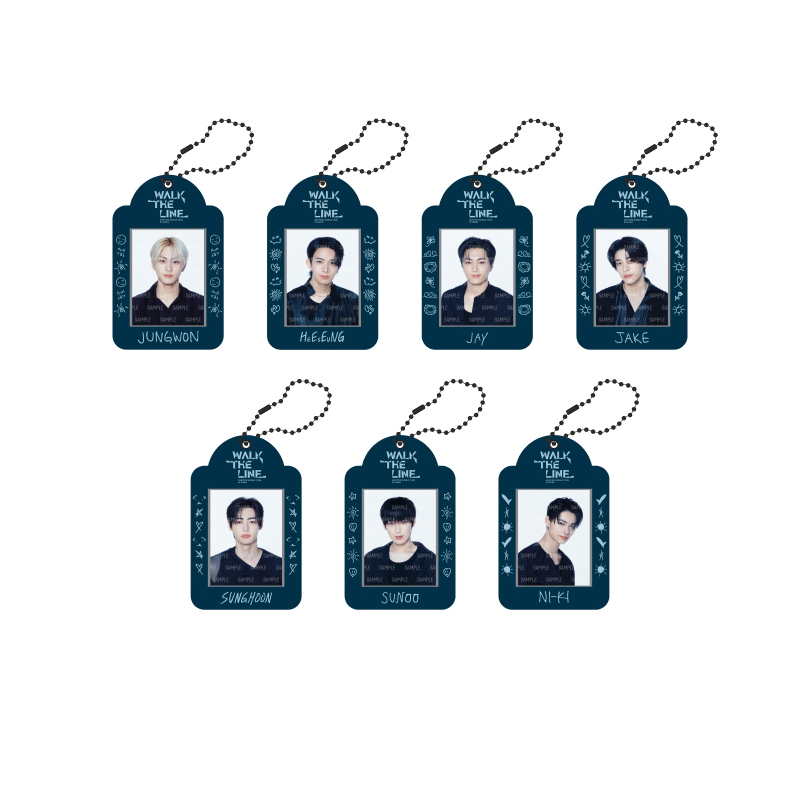 ENHYPEN Slider Photo Charm with Photo
