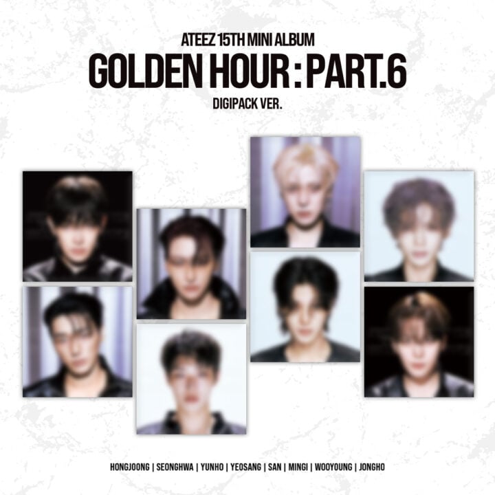 ATEEZ GOLDEN HOUR Part.6 member digipack main