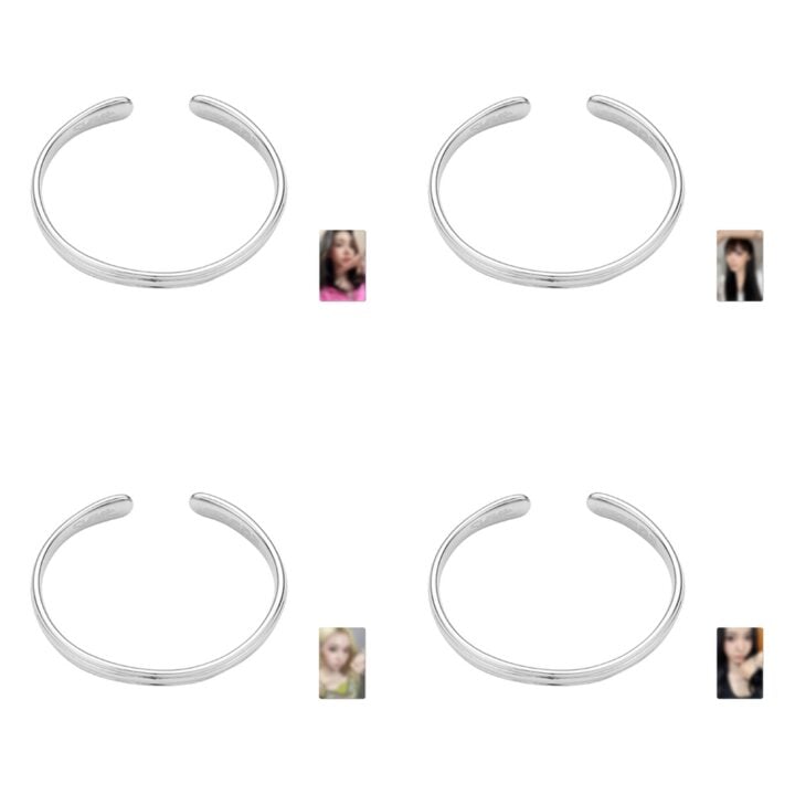 aespa Bangle Bracelet Set product preview; available versions shown together, sold separately