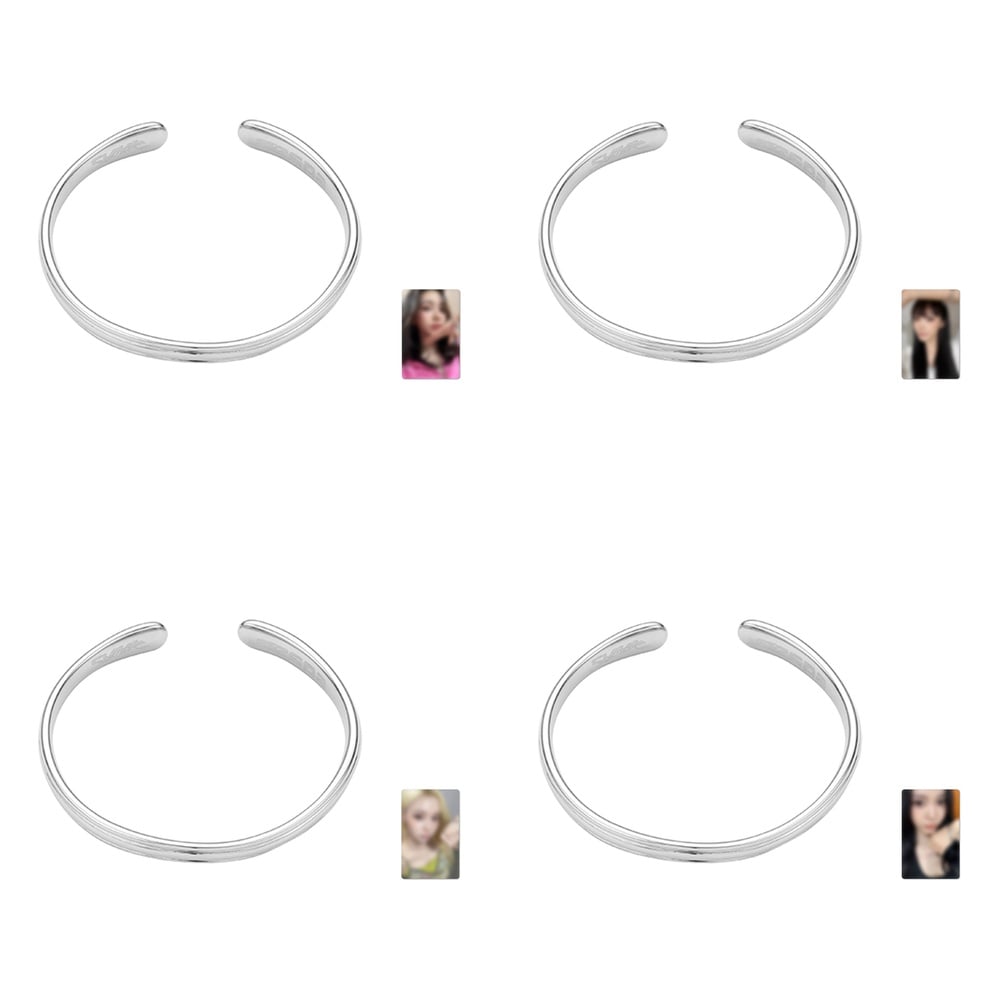aespa Bangle Bracelet Set product preview; available versions shown together, sold separately