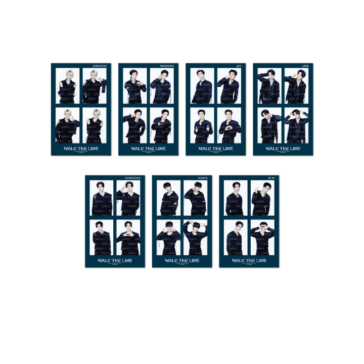 ENHYPEN 4 Cuts Photo — 3-Piece Random Pack