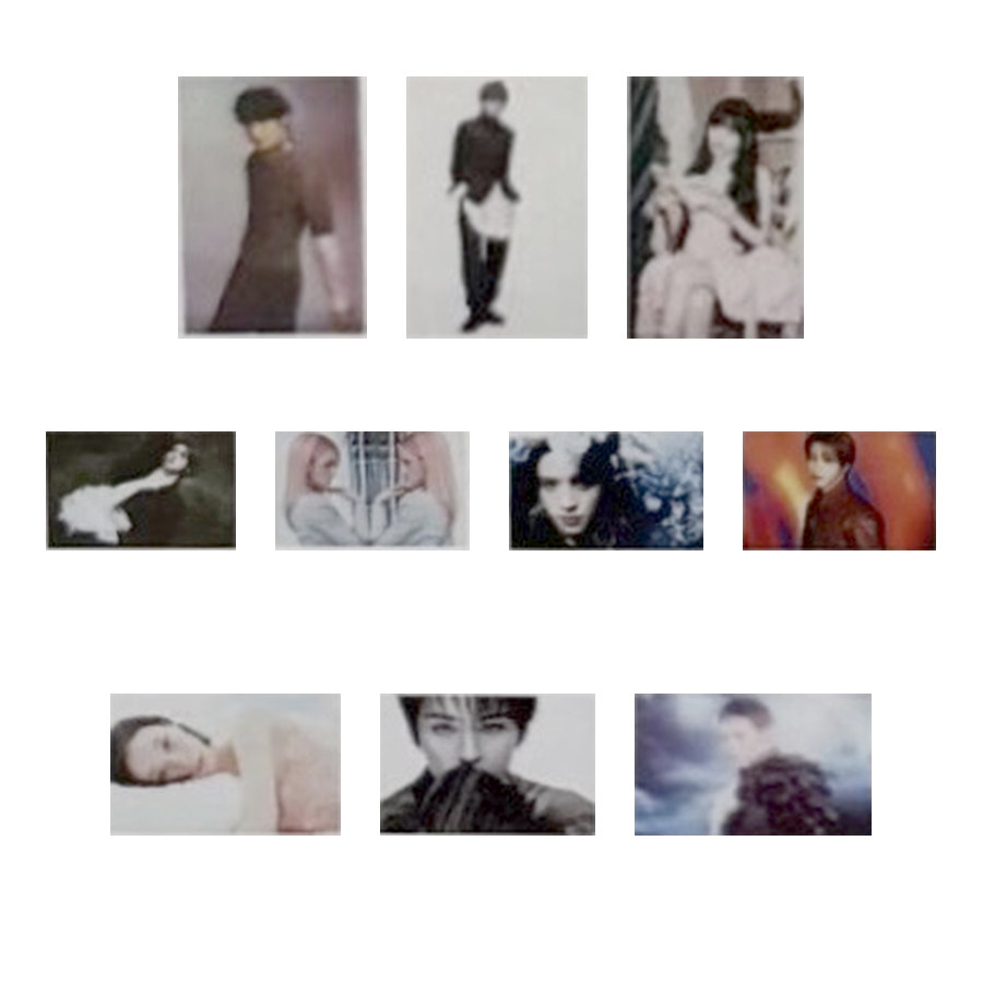 DFESTA THE ORIGIN member postcard designs preview