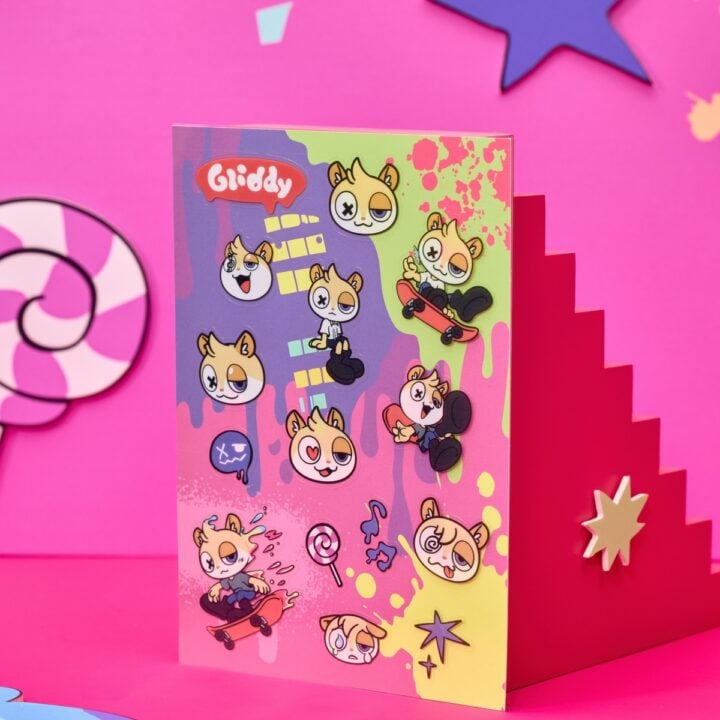 EVAN Gliddy Sticker Set