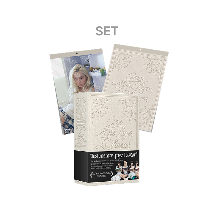 aespa 2027 Seasons Greetings Kit and wall calendar Set