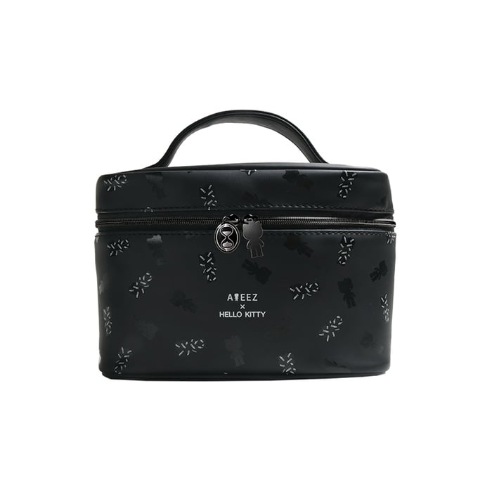 Vanity Pouch from ATEEZ × HELLO KITTY Black Series
