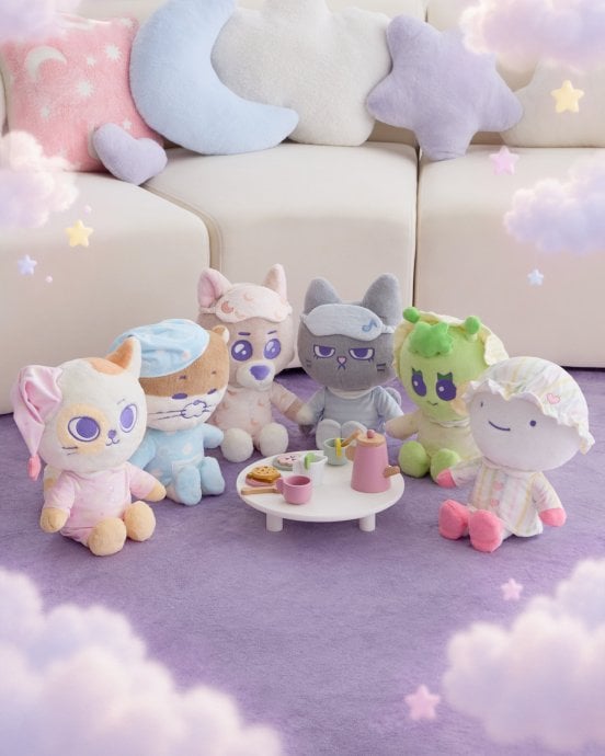 BOYNEXTDOOR BBNEXDO in Sweet Dreams — Plush Doll with Photocard product concept photograph