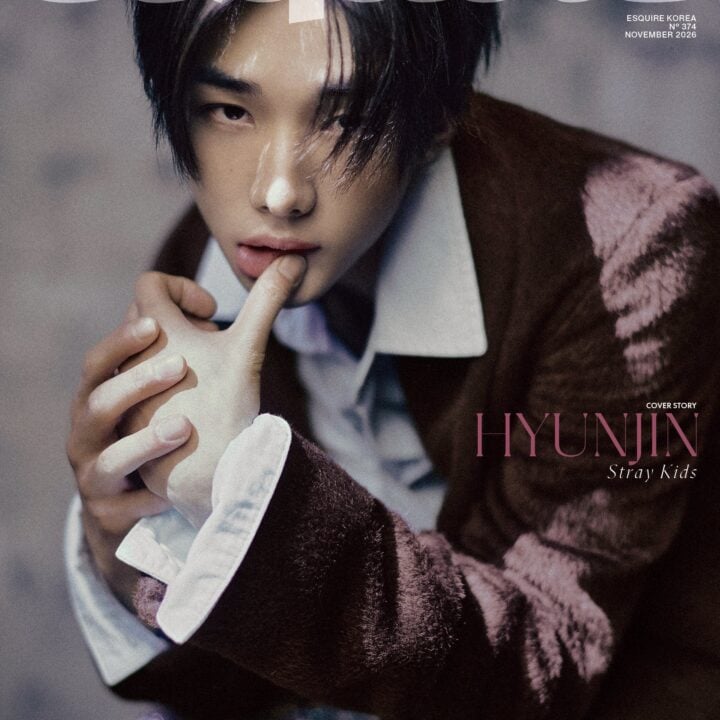 Hyunjin ESQUIRE KOREA November 2026 magazine cover B
