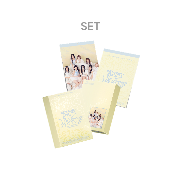 Hearts2Hearts 2027 Seasons Greetings Kit and wall calendar Set