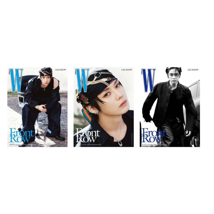 Lee Know W KOREA November 2026 all three covers