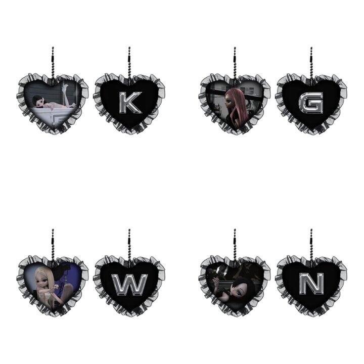 aespa Cushion Keyring product preview; available versions shown together, sold separately