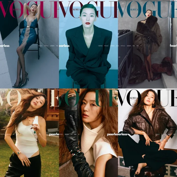 Six Jun Ji-hyun cover designs for VOGUE Korea November 2026