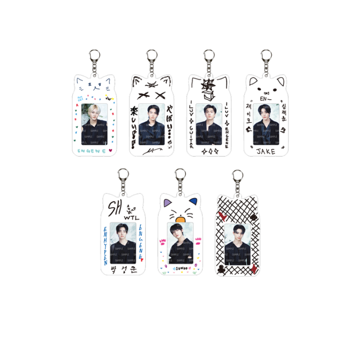 ENHYPEN Photo Card Holder with Photocard