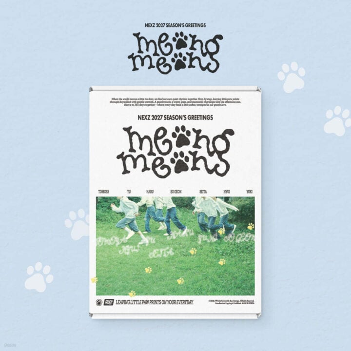NEXZ meong meong 2027 Season's Greetings box
