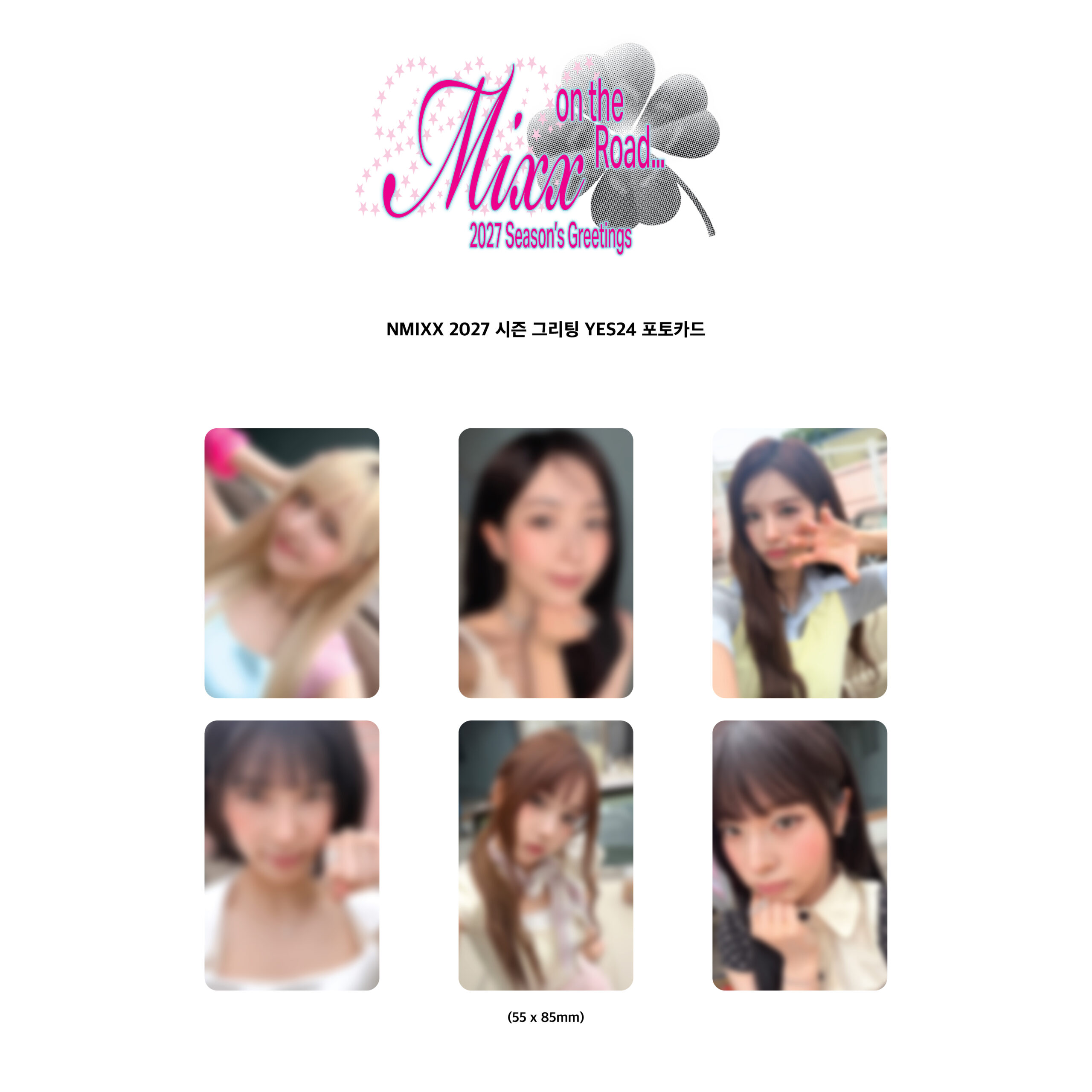 NMIXX 2027 Season's Greetings YES24 bonus photocard preview
