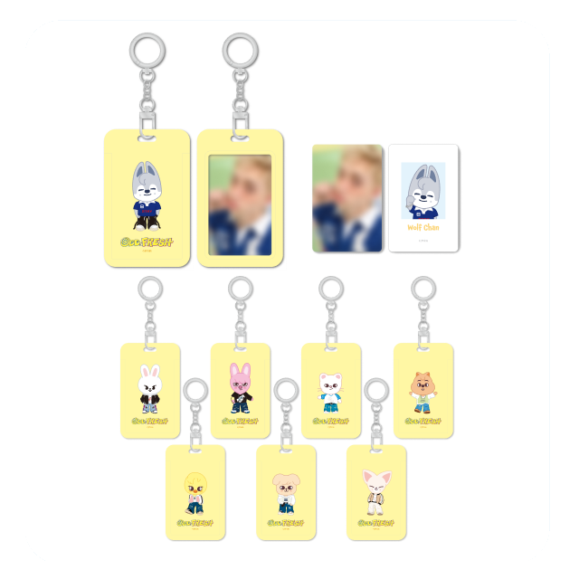 Stray Kids ODD & FRESH — PHOTOCARD HOLDER SET with Photocard