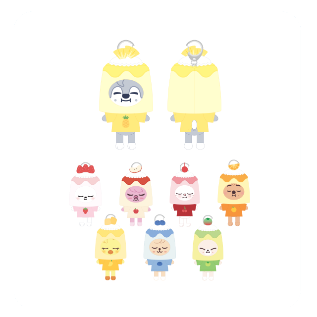 Stray Kids ODD & FRESH — SKZOO PLUSH MINI CAKE Ver.